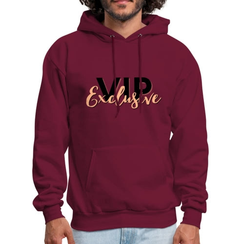 Mens Pullover Hooded Sweatshirt - Graphic/vip Exclusive